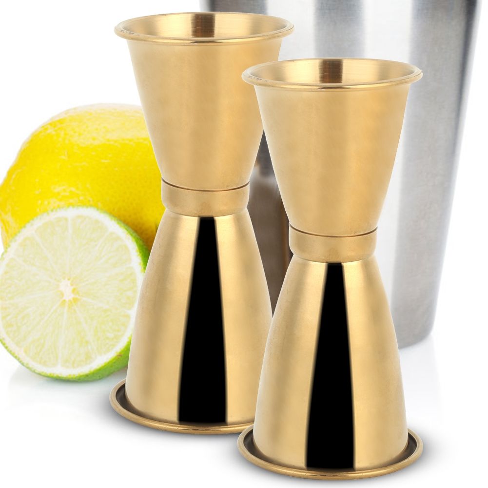 Stainless Steel Measuring Cup Wine Glass Ounce Cup Cocktail Jigger Drink view 10