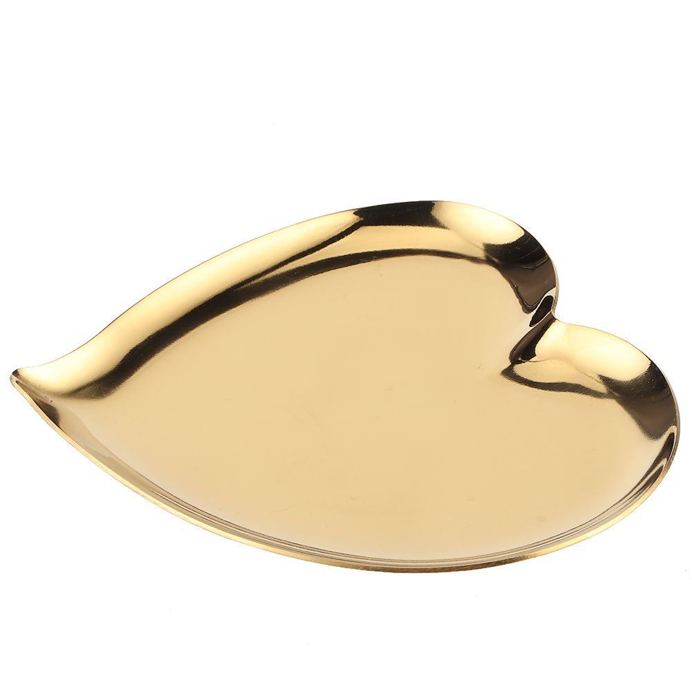 Nordic Style Heart Shaped Rings Necklace Jewelry Display Tray Serving Plate view 6