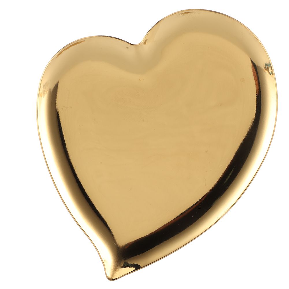 Nordic Style Heart Shaped Rings Necklace Jewelry Display Tray Serving Plate view 10