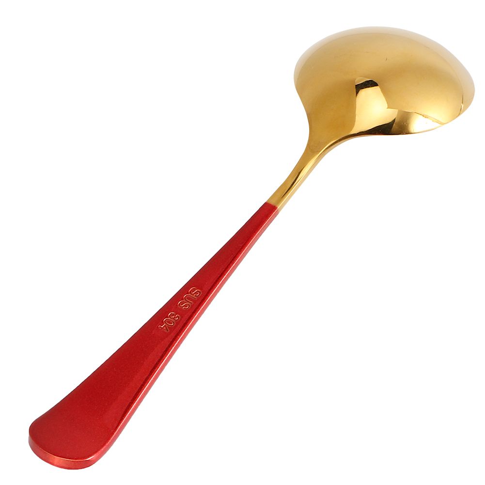 5Pcs Stainless Steel Soup Spoons Children Spoon Tablespoon Cutlery Household