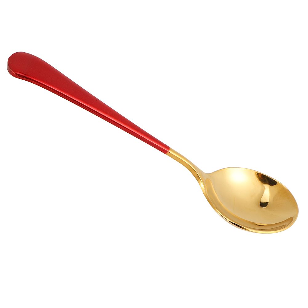 5Pcs Stainless Steel Soup Spoons Children Spoon Tablespoon Cutlery Household view 5