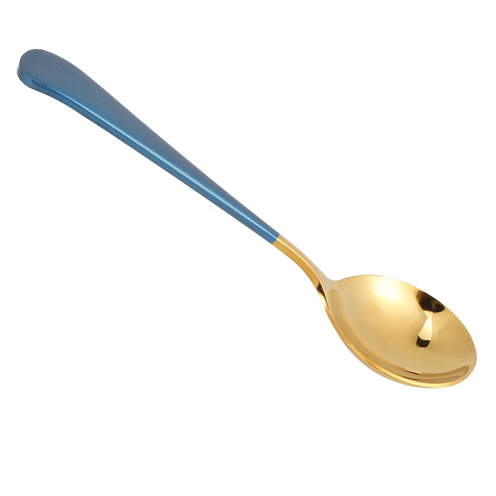 5Pcs Stainless Steel Soup Spoons Children Spoon Tablespoon Cutlery Household view 5