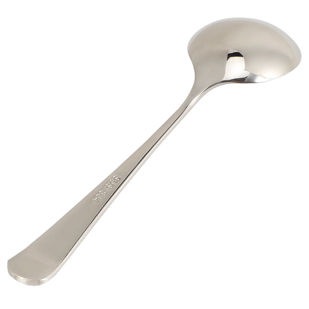 5Pcs Stainless Steel Soup Spoons Children Spoon Tablespoon Cutlery Household
