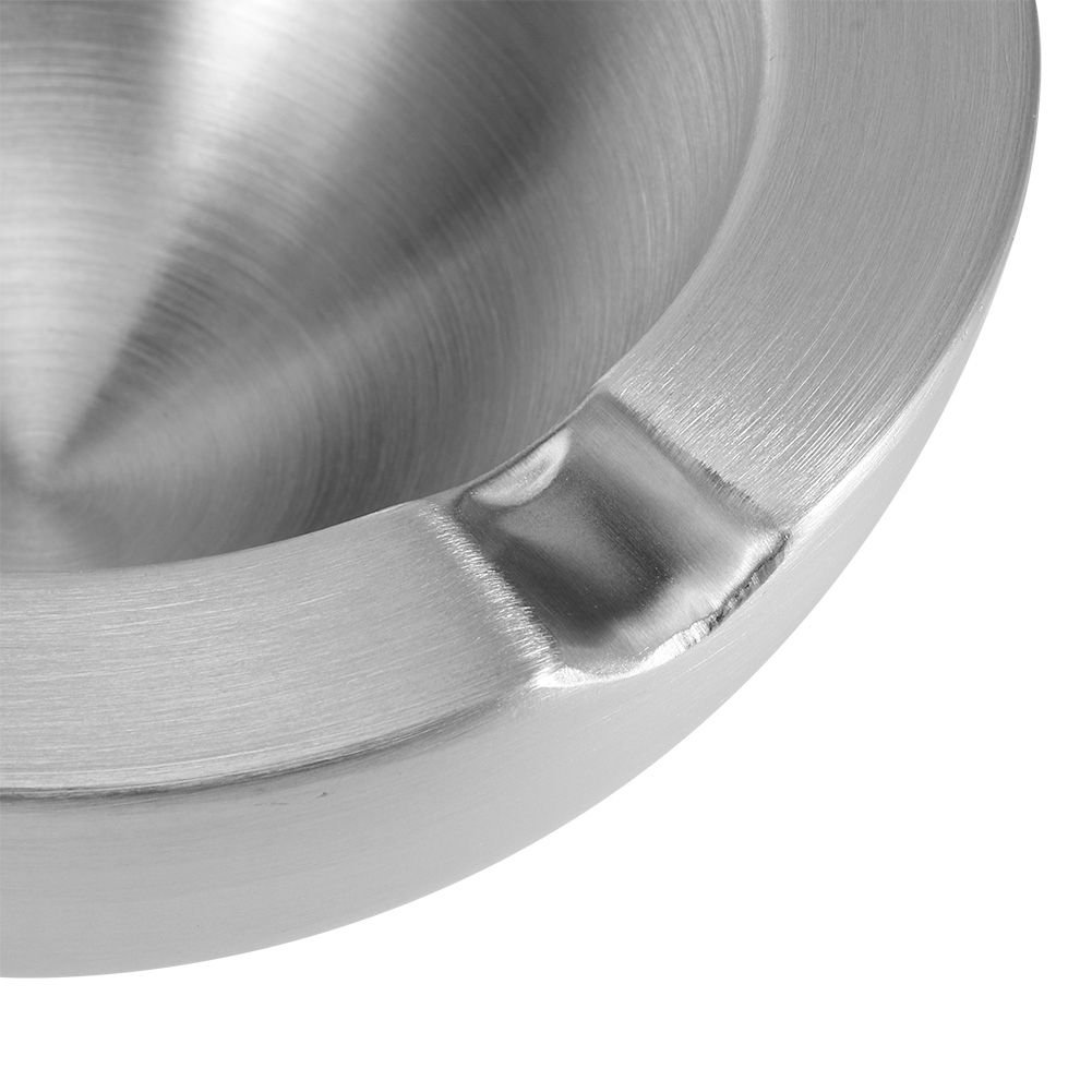 Stainless Steel Double Layer Thicken Cigarette Ashtray Accessory for Home KTV view 11