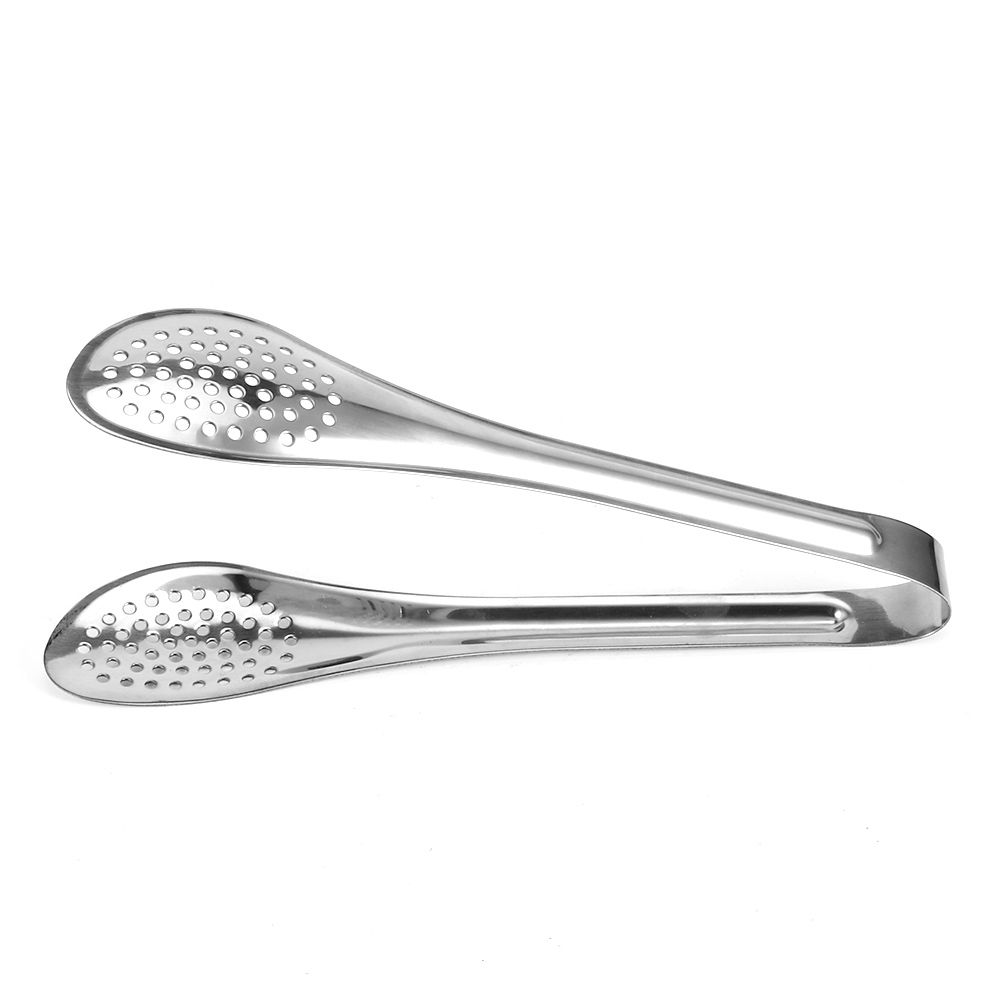 5pcs Multifunction Stainless Steel Food Tong Bread Steak Salad BBQ Buffet view 7