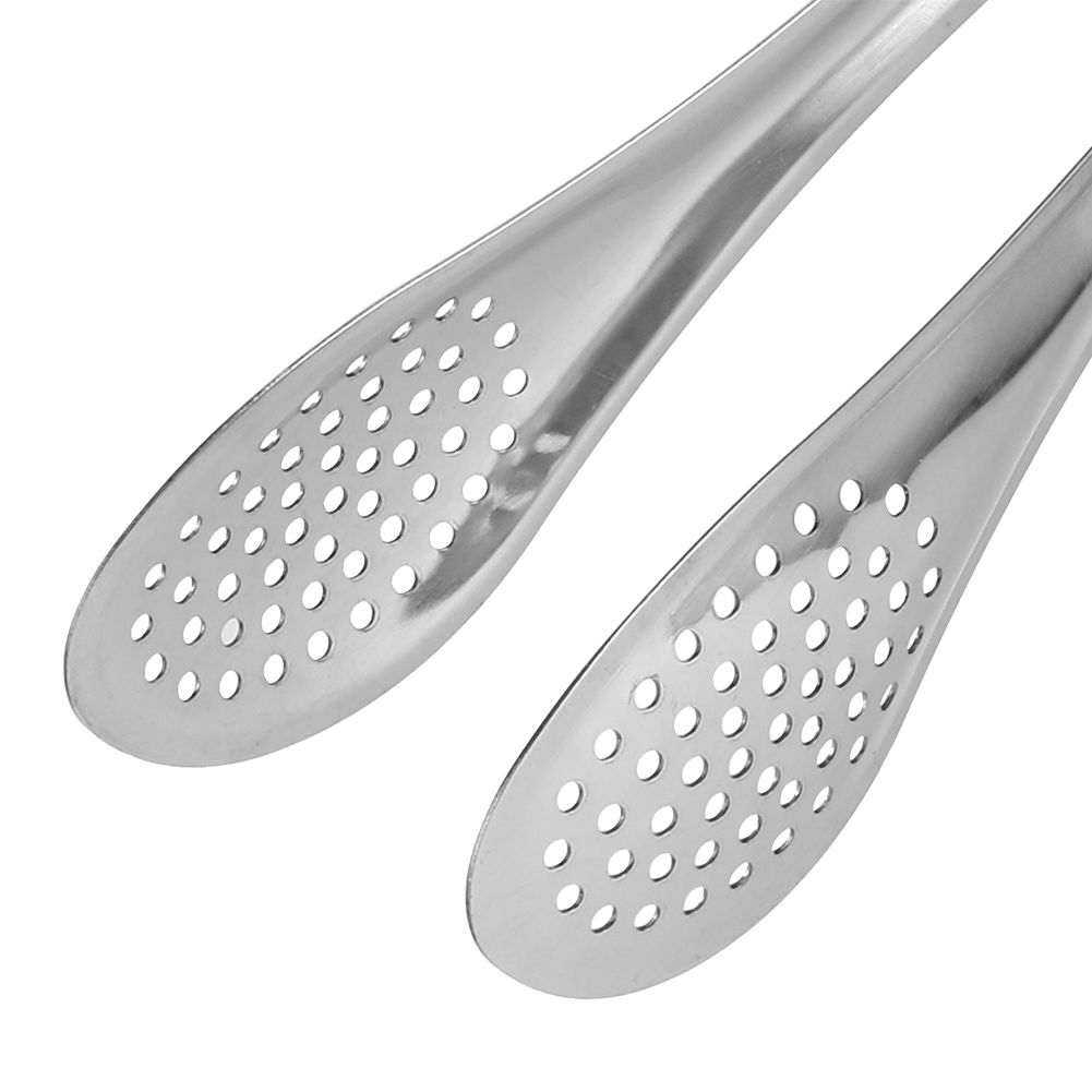 5pcs Multifunction Stainless Steel Food Tong Bread Steak Salad BBQ Buffet view 11
