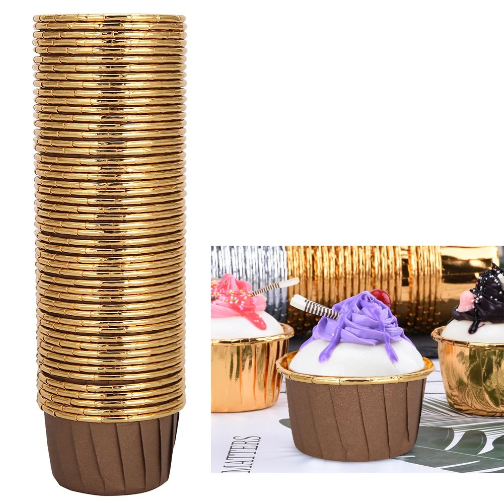 200pcs Cupcake Liners Holders Baking Cups Muffin Cases Tray Cake Mould view 10