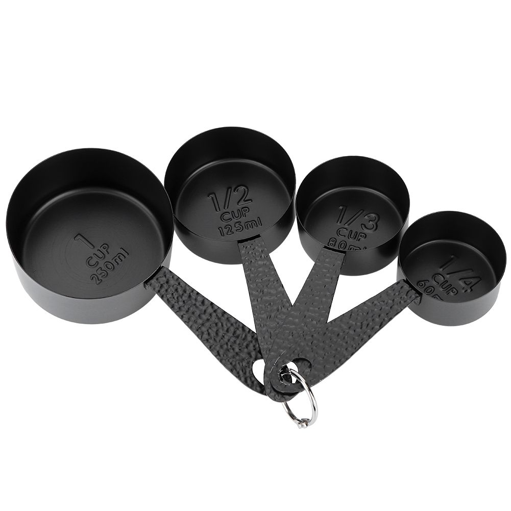 4PCS Stainless Steel Measuring Spoons Coffee Scoop Baking Tool Kitchen Cooking view 2