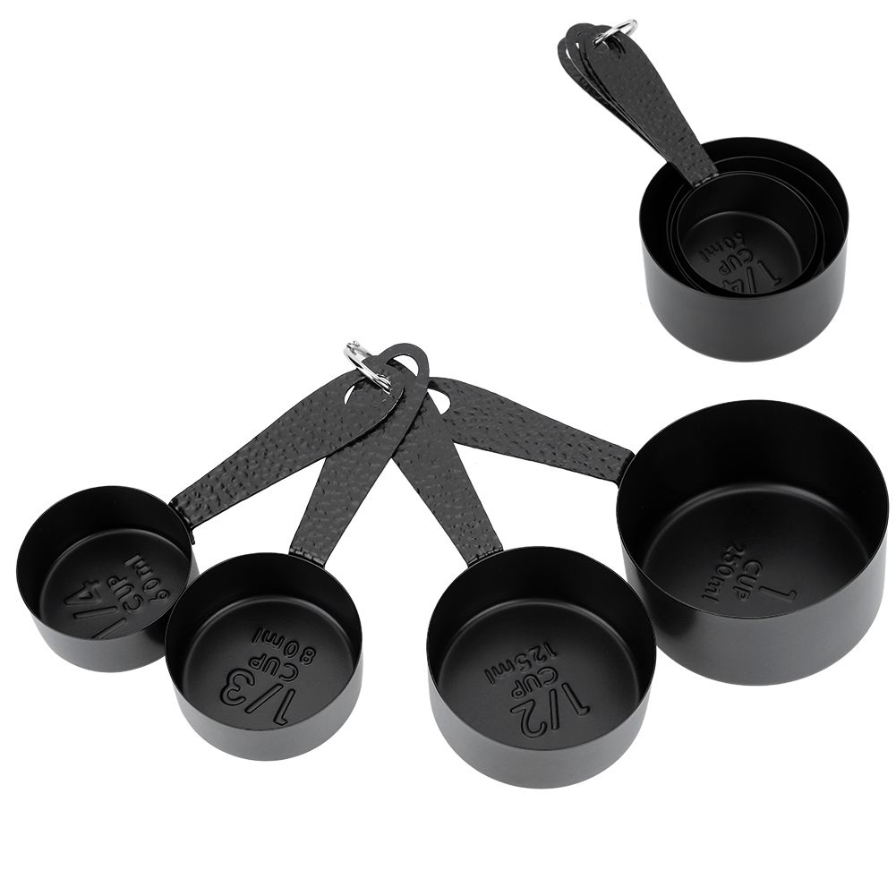 4PCS Stainless Steel Measuring Spoons Coffee Scoop Baking Tool Kitchen Cooking view 5