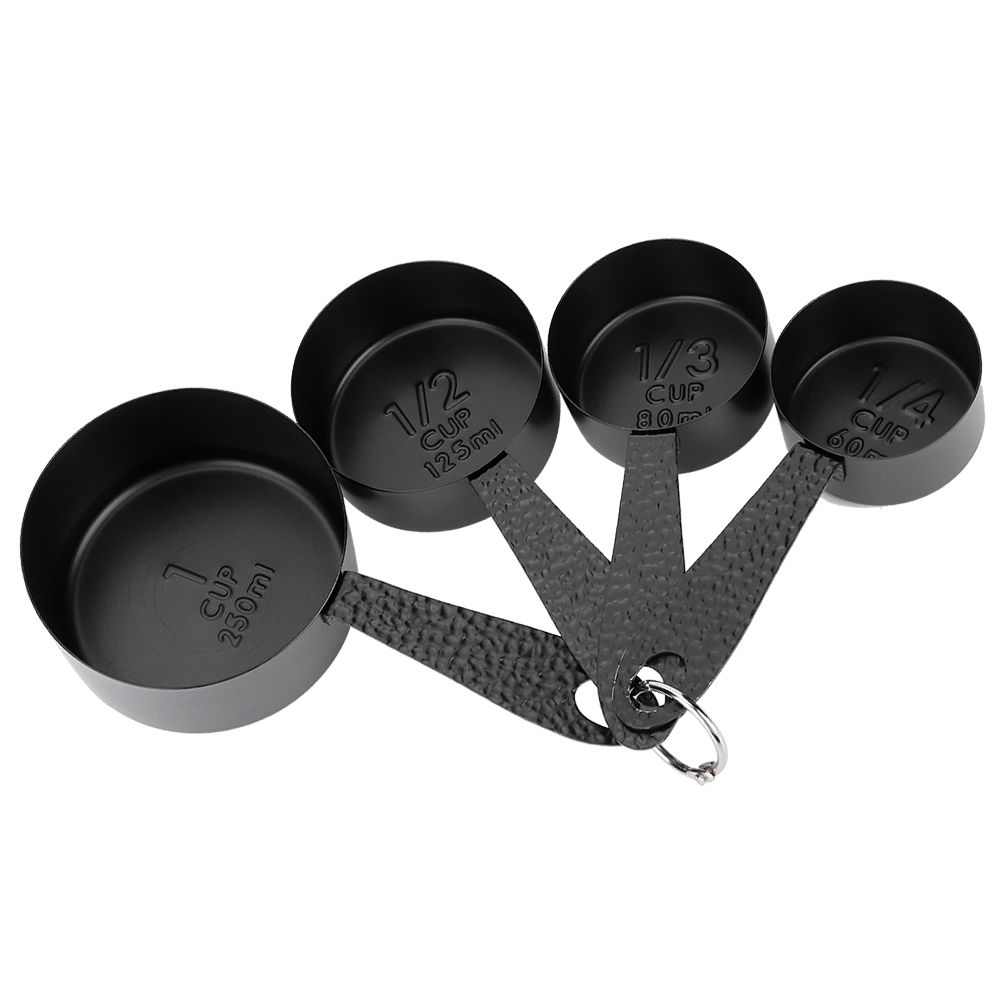 4PCS Stainless Steel Measuring Spoons Coffee Scoop Baking Tool Kitchen Cooking view 6