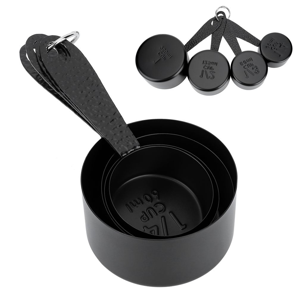 4PCS Stainless Steel Measuring Spoons Coffee Scoop Baking Tool Kitchen Cooking view 8