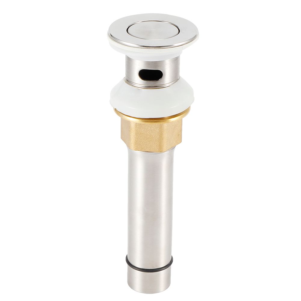 304 Stainless Steel Basin Sink Drain Kitchen Bathroom Draining Stopper — image 1
