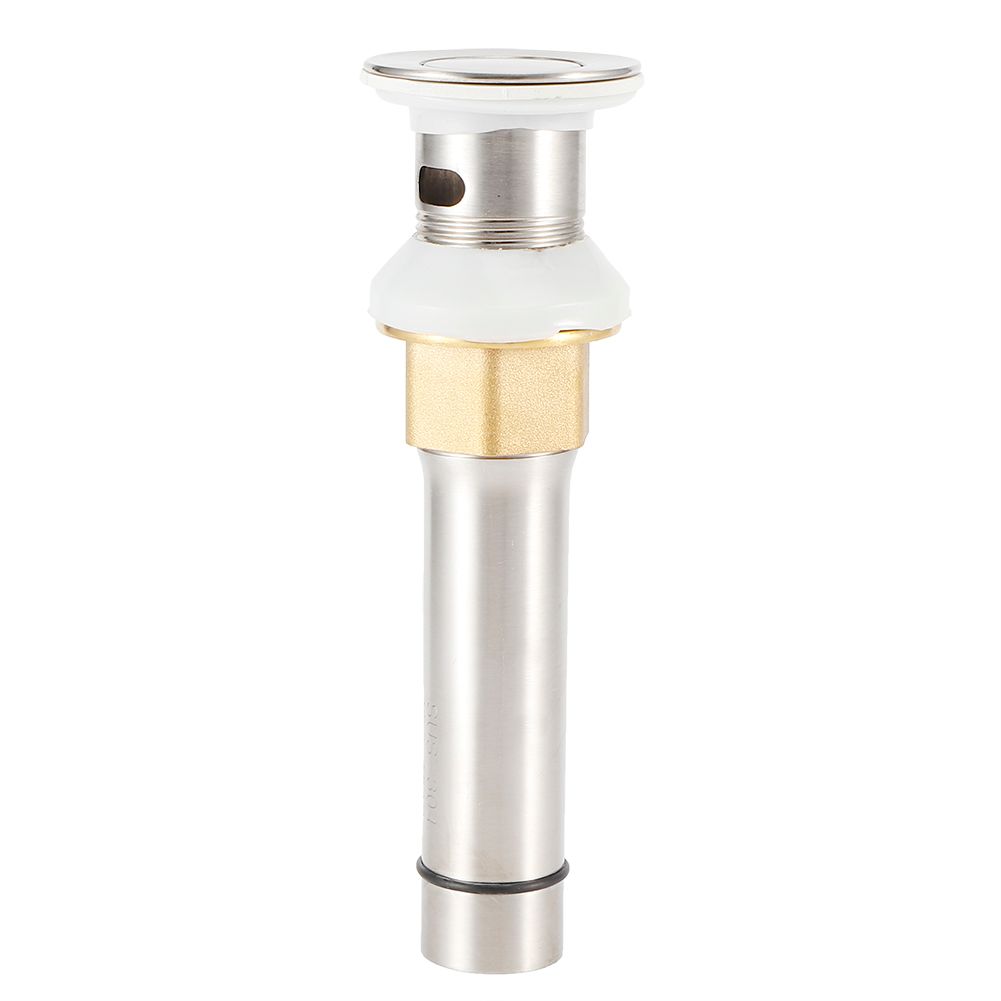 304 Stainless Steel Basin Sink Drain Kitchen Bathroom Draining Stopper view 3