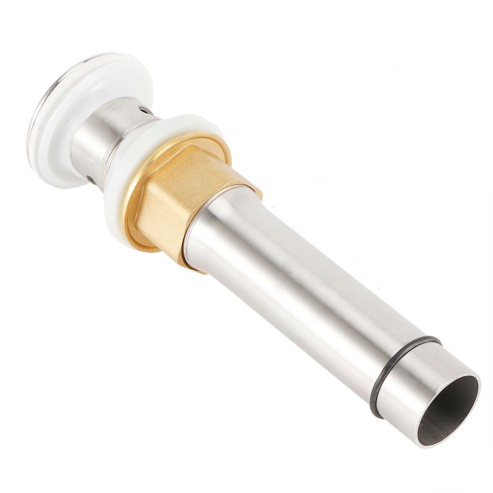 304 Stainless Steel Basin Sink Drain Kitchen Bathroom Draining Stopper view 5