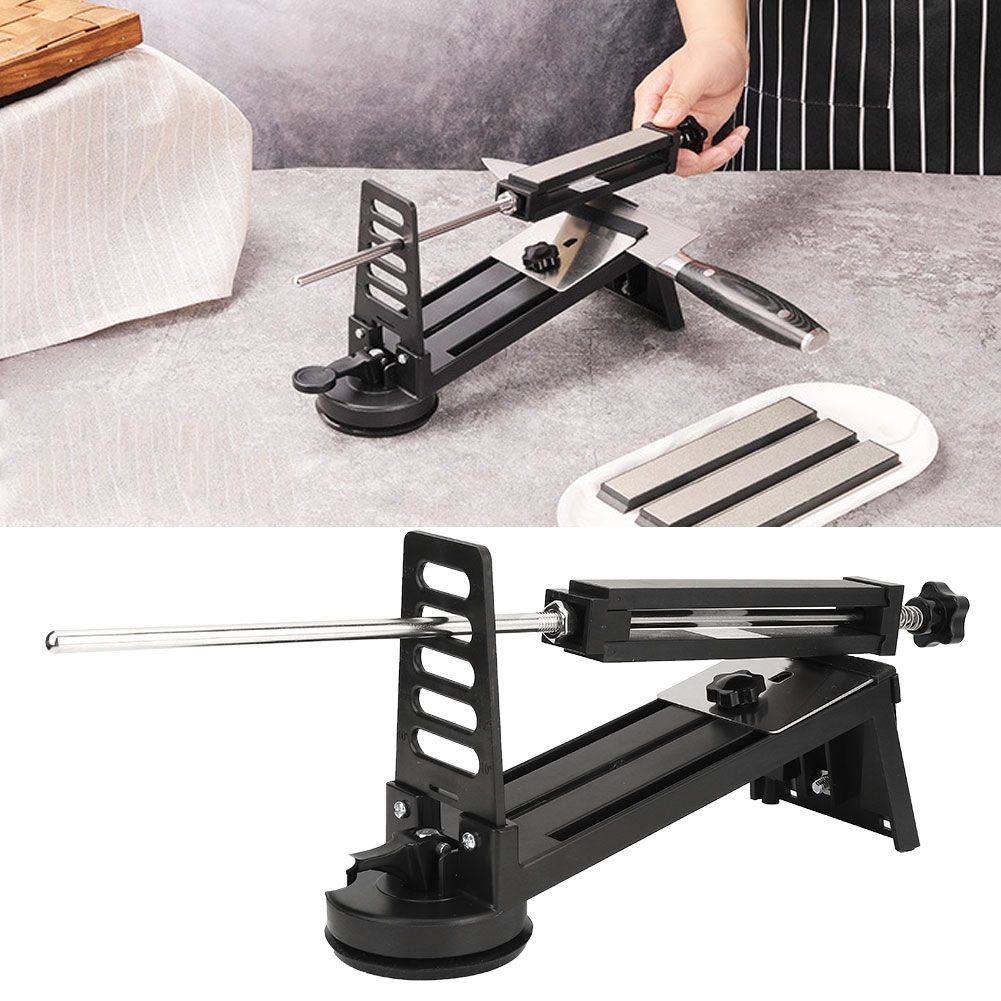 Fixed Angle Sharpener Kitchen Knife Sharpening Kits Sharpening Stone Holding view 9