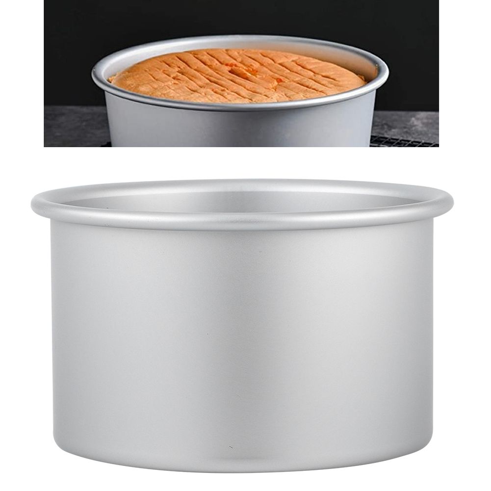 Aluminium Alloy Round Cake Mold Baking Mould with Removable Bottom DIY Kitchen view 9