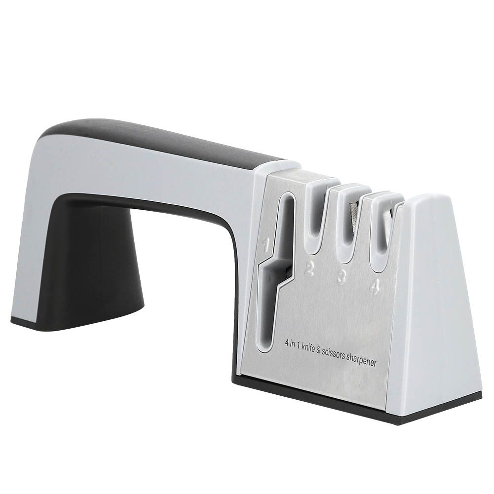 4‑in‑1 4 Stage Knife Sharpener Scissors Grinder Sharpening Tools