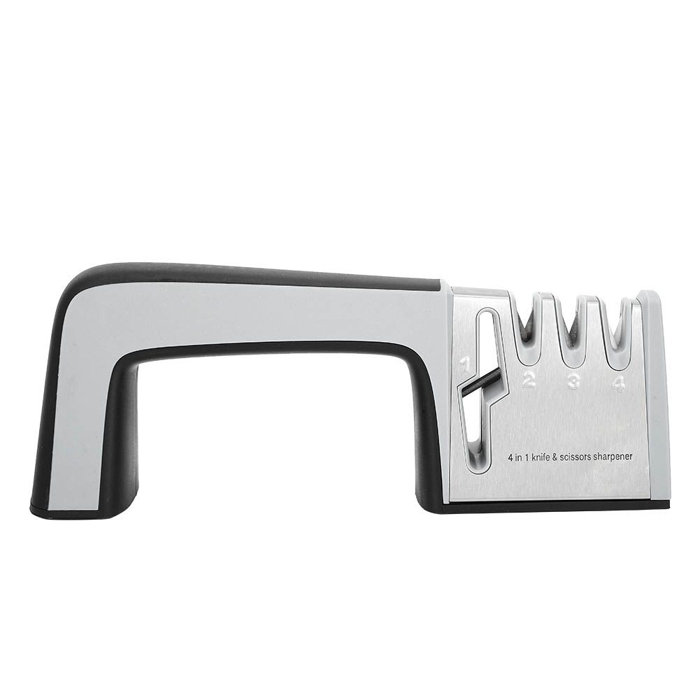 4‑in‑1 4 Stage Knife Sharpener Scissors Grinder Sharpening Tools view 3