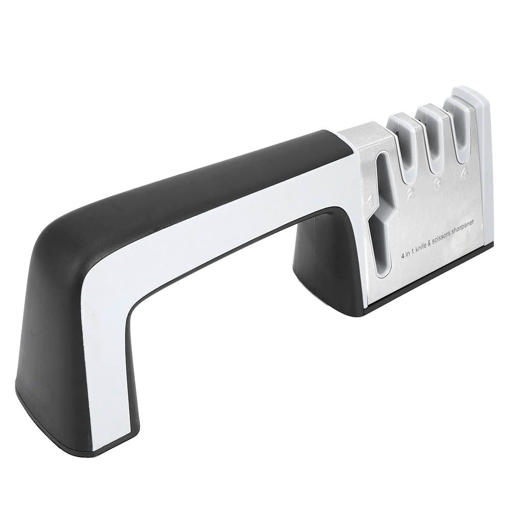 4‑in‑1 4 Stage Knife Sharpener Scissors Grinder Sharpening Tools view 4