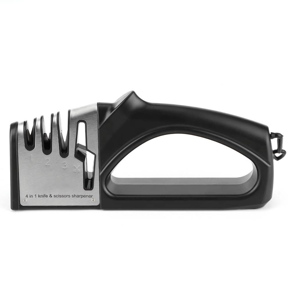 4‑in‑1 Household 4 Stage Fixed Angle Knife Sharpener Sharpening Grinder view 2
