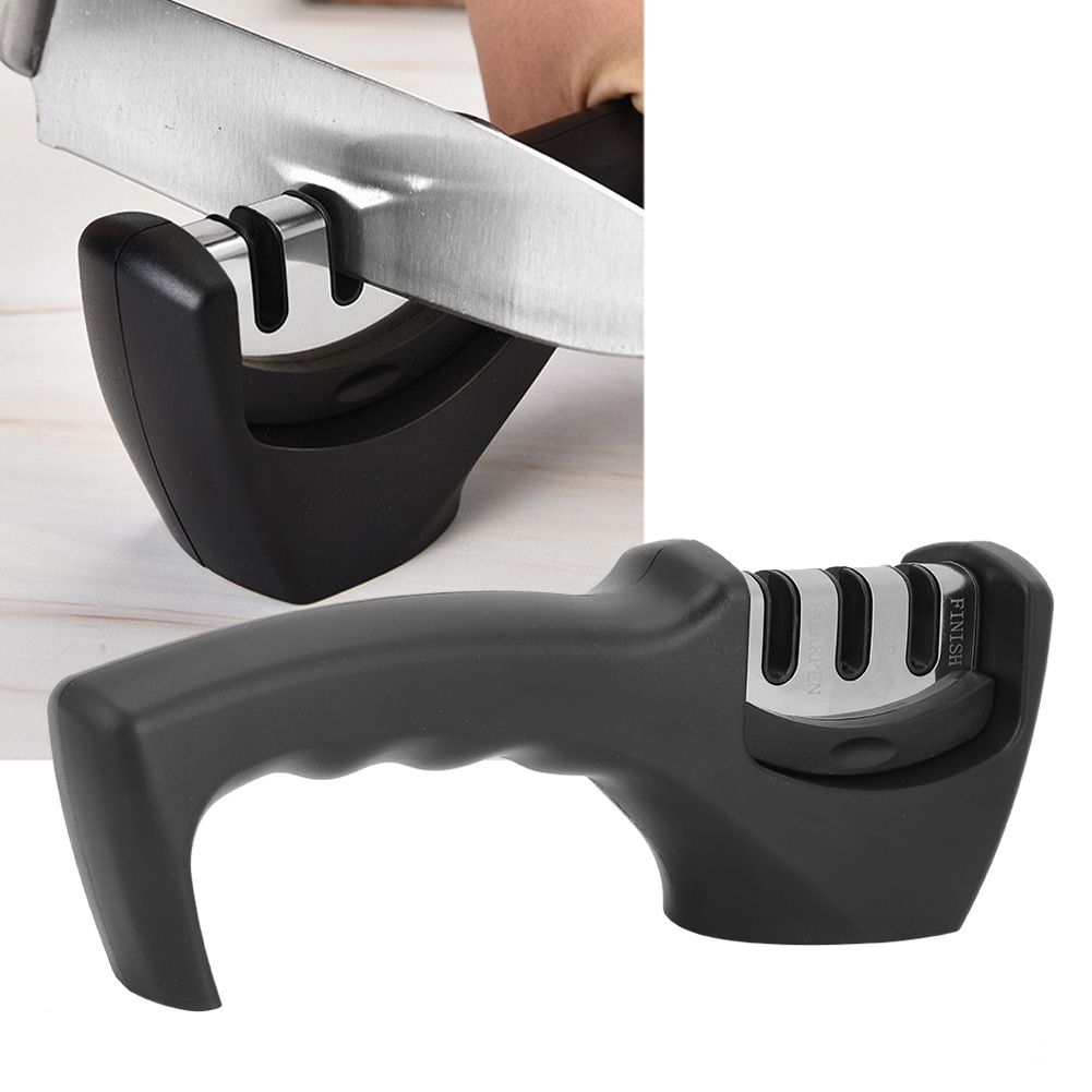 3‑in‑1 Multifunction Manual Knife Sharpener Grinder Sharpening Tools Kitchen view 9