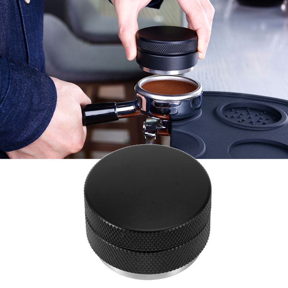 Stainless Steel Height Adjustable Coffee Tamper Distributor Leveler Tools with view 9