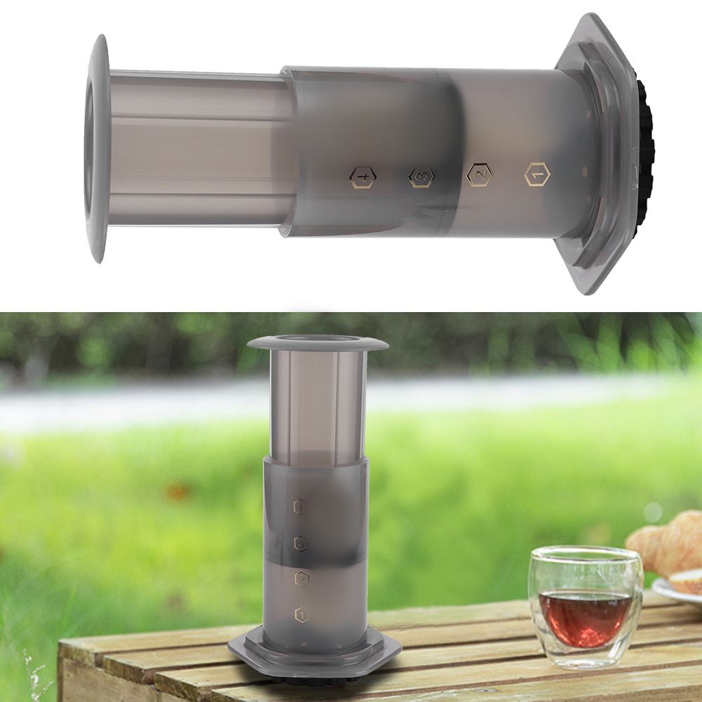 Portable Integrated Coffee Press Maker with 400Pcs Filter Paper for Home view 9