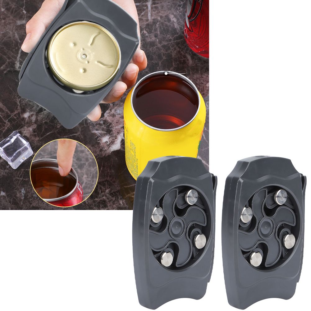 2Pcs Multifunction Safety Manual Can Tin Beer Bottle Opener Kitchen Tool Beer view 10