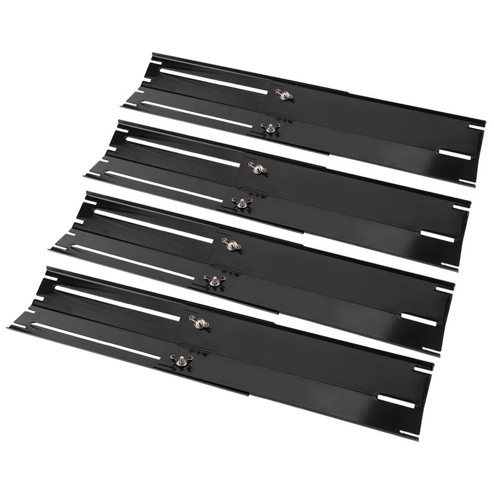 4 Sets Adjustable Grill Heat Plate Shield Heat Tent Replacement Parts Fit for view 6