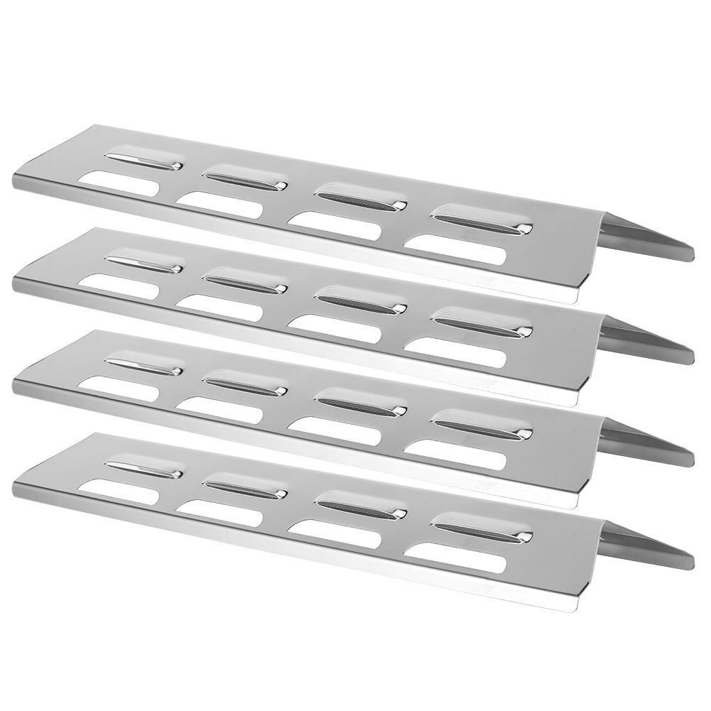 4pcs Stainless Steel Burners Heat Plate Barbeque Grill XH00463 Fit for view 5