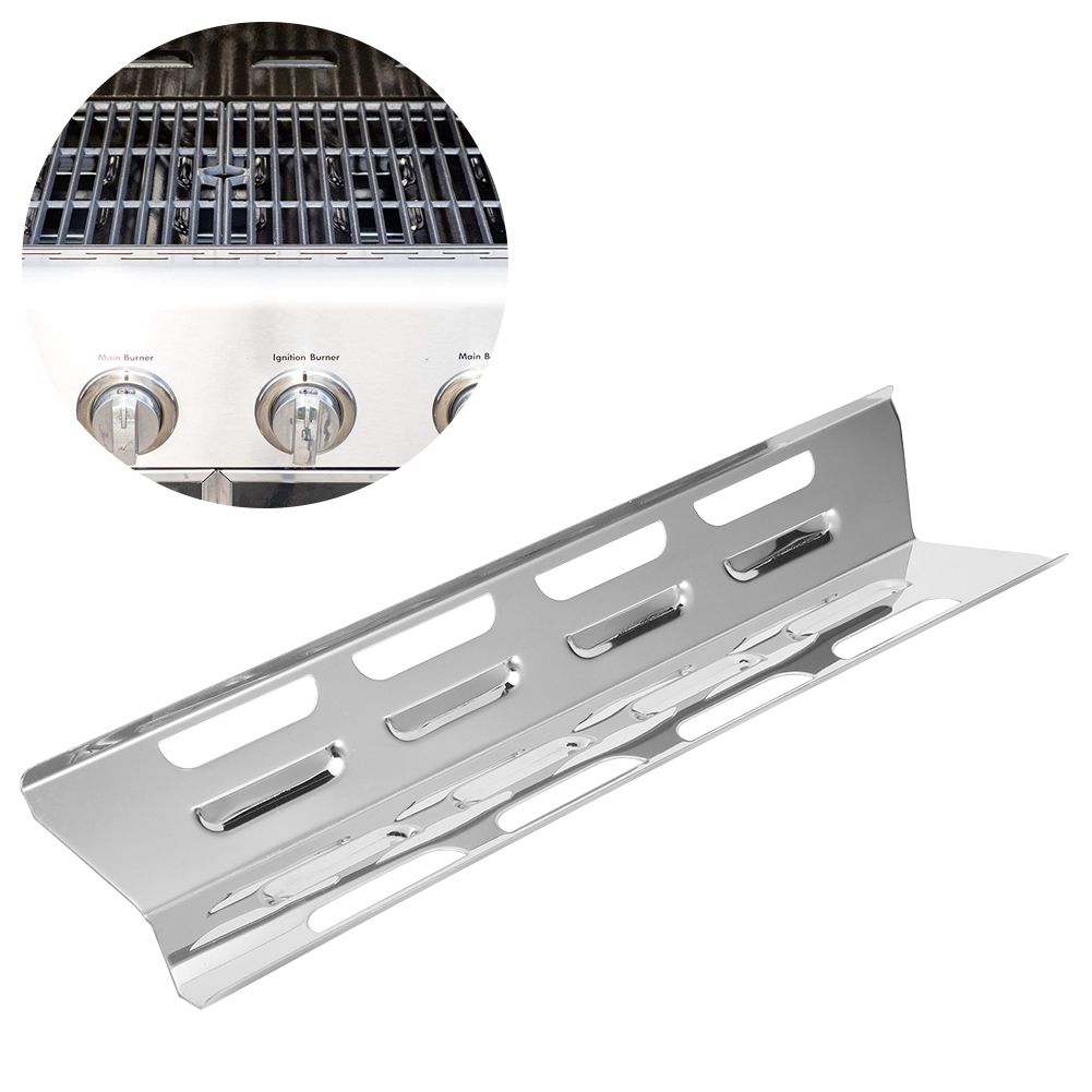 4pcs Stainless Steel Burners Heat Plate Barbeque Grill XH00463 Fit for view 10