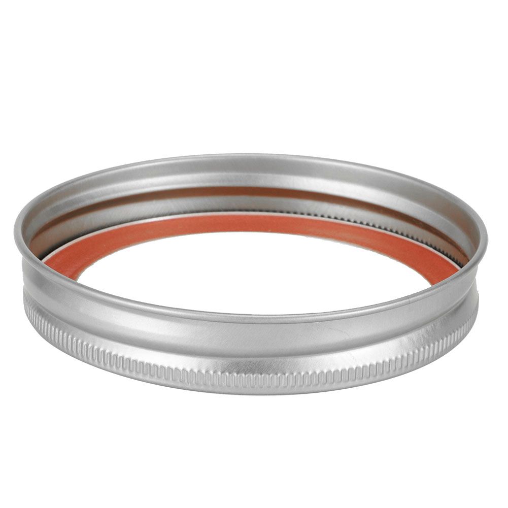Stainless Steel SplitType Mini Glass Jar Lids Container Sealing Cover for view 11