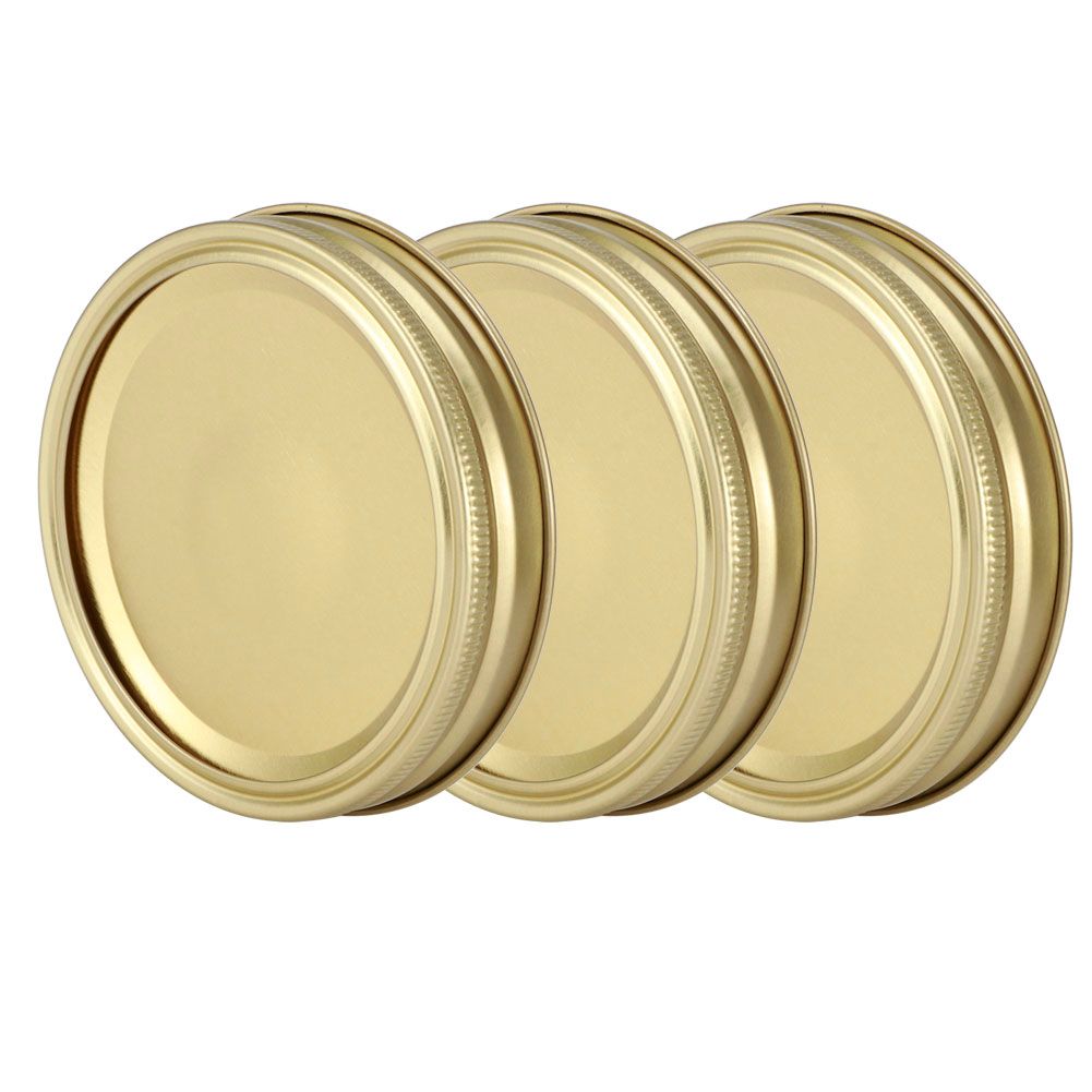 Split‑Type Glass Jar Canning Lids Round Food Container Sealing Cover view 5