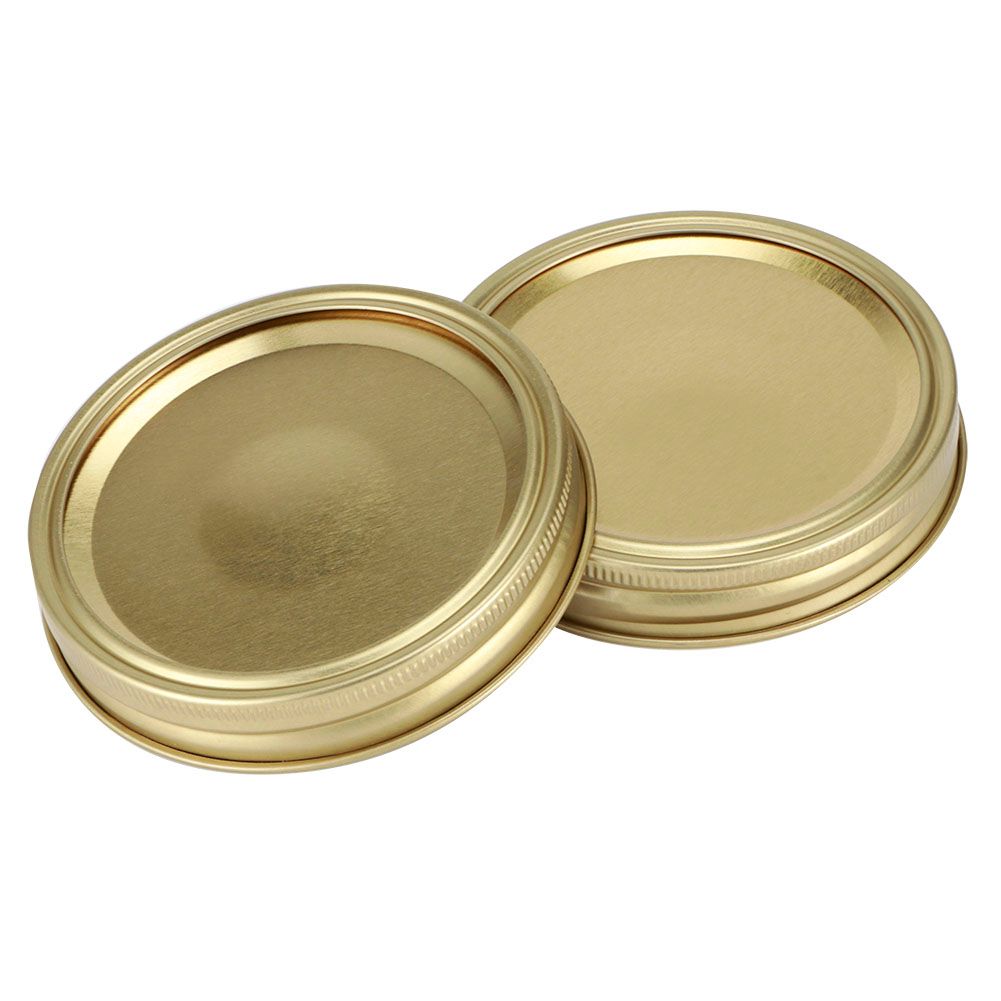 Split‑Type Glass Jar Canning Lids Round Food Container Sealing Cover view 6