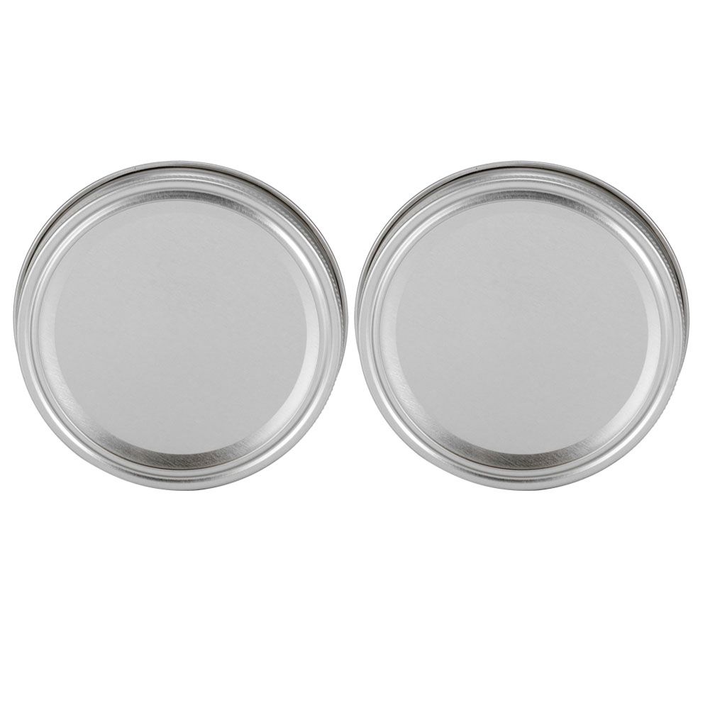 Split‑Type Glass Jar Canning Lids Round Food Container Sealing Cover view 4