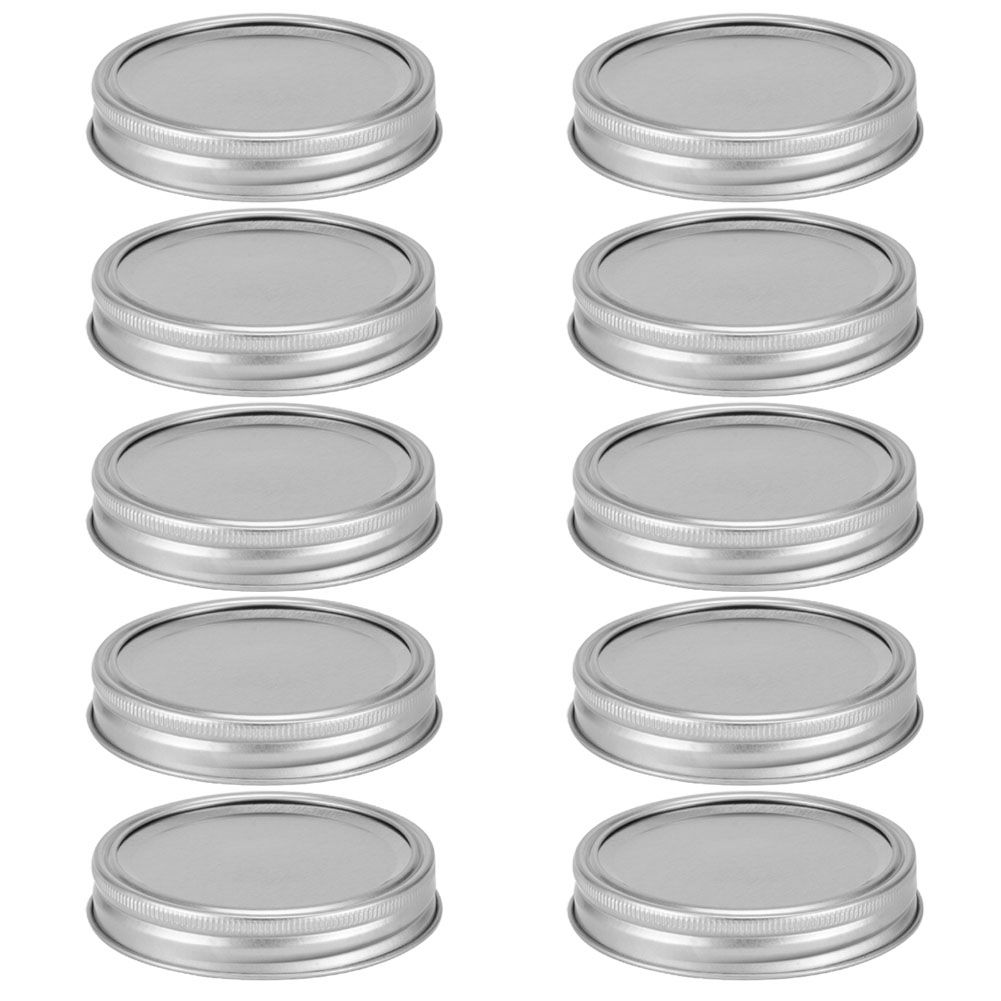 Split‑Type Glass Jar Canning Lids Round Food Container Sealing Cover view 2