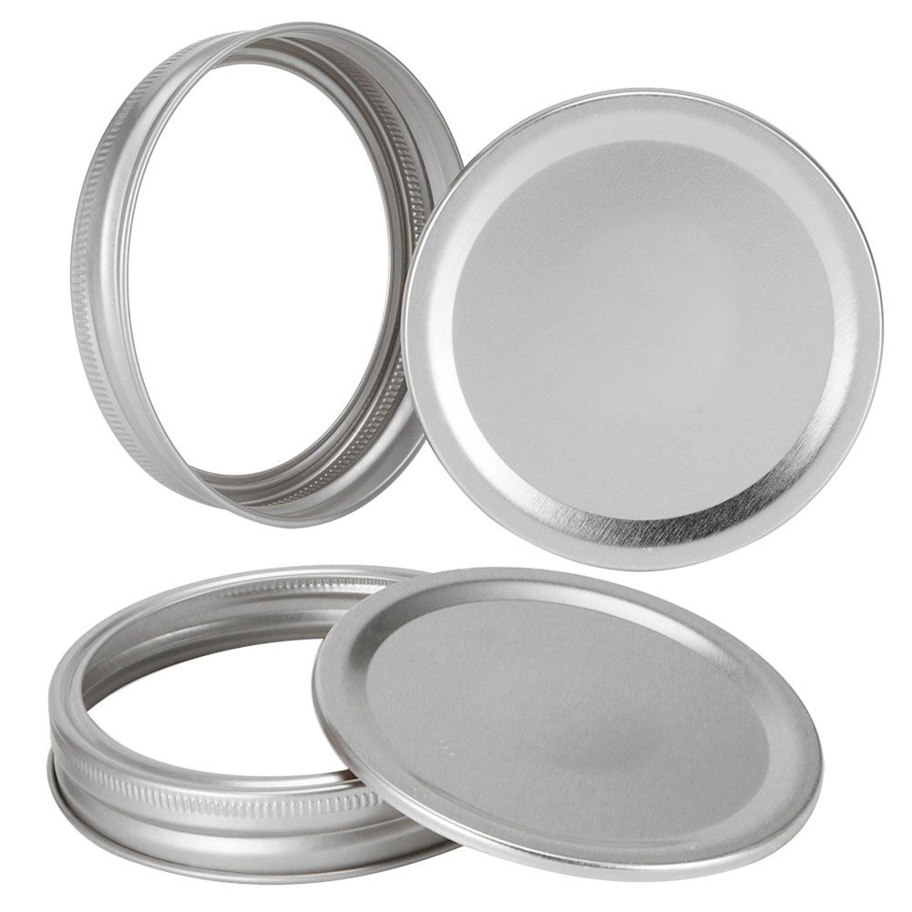 Split‑Type Glass Jar Canning Lids Round Food Container Sealing Cover view 5