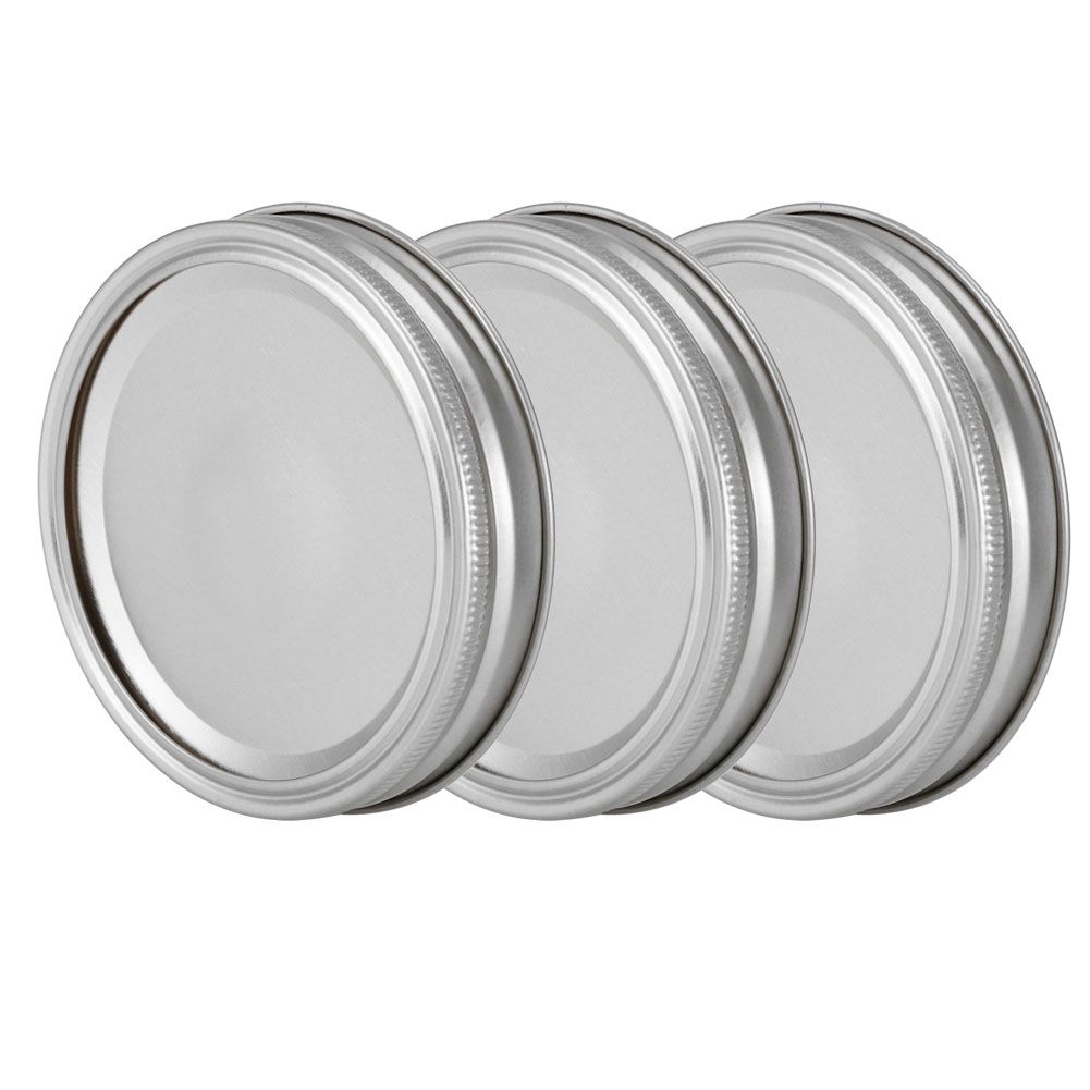 Split‑Type Glass Jar Canning Lids Round Food Container Sealing Cover view 6