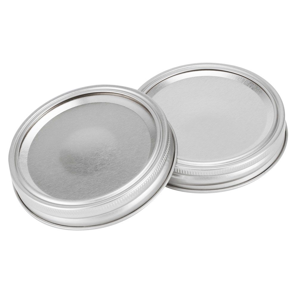 Split‑Type Glass Jar Canning Lids Round Food Container Sealing Cover view 7