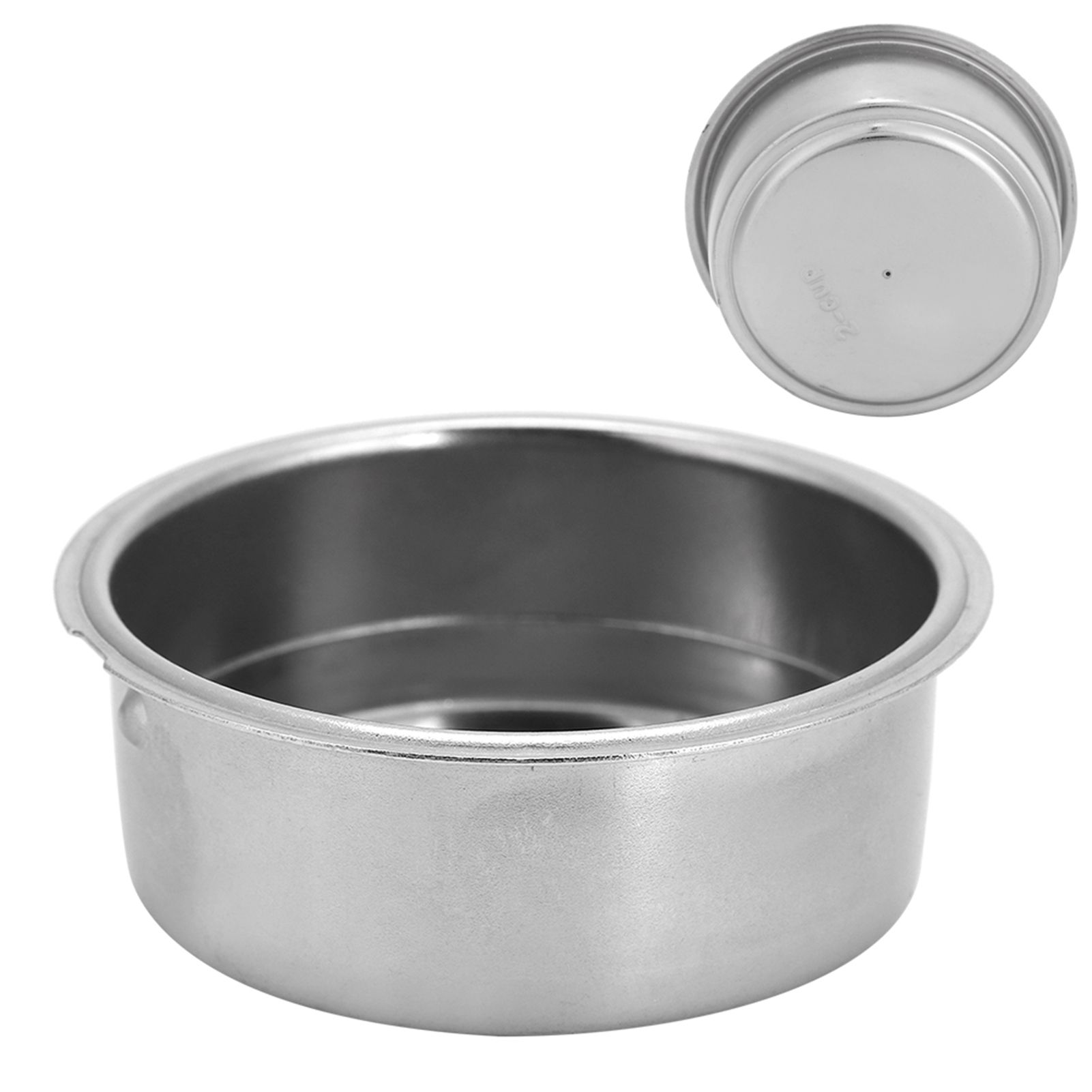 Double Layer Stainless Steel Coffee Filter Basket with Locking Snap Coffee view 5