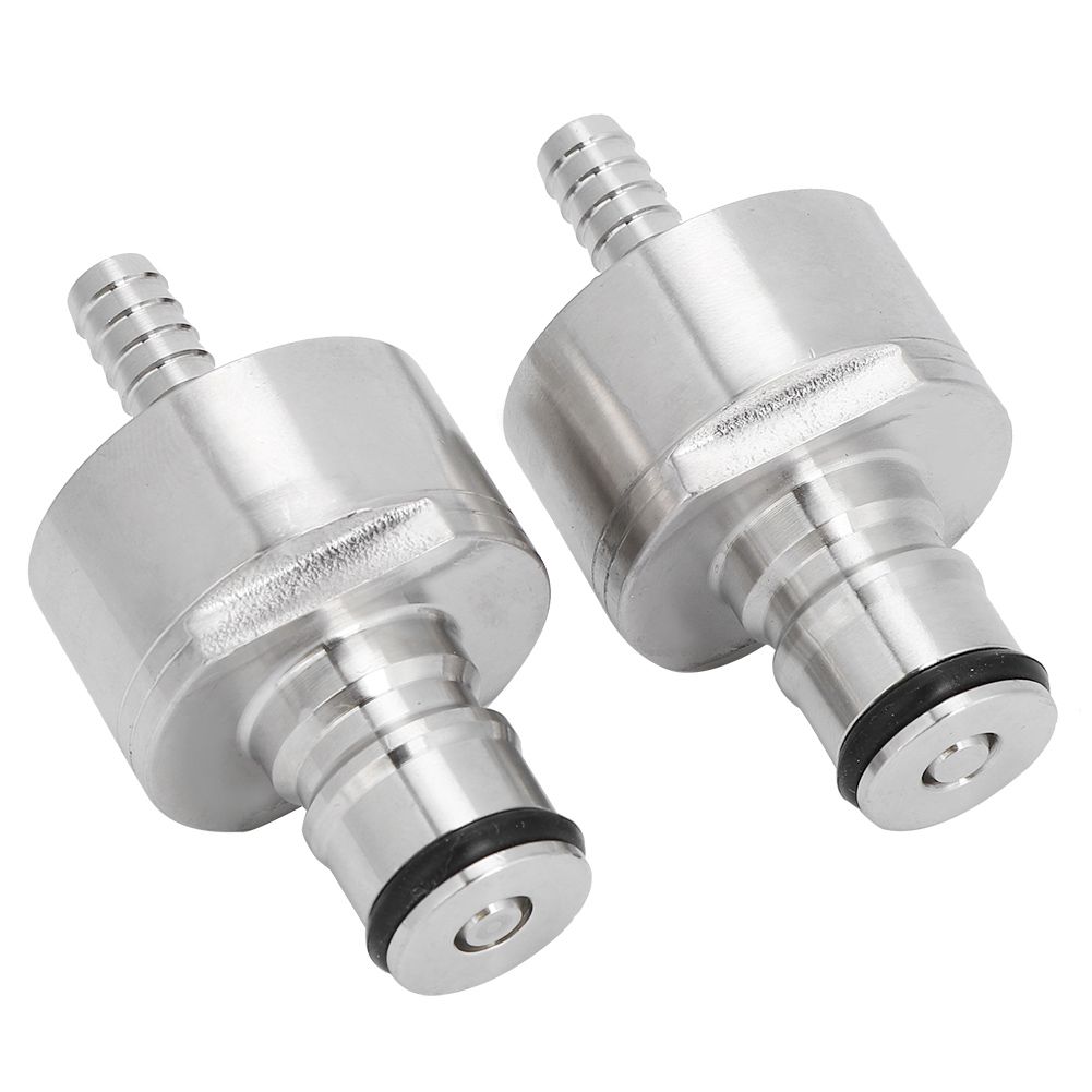 2Pcs Stainless Steel Carbonation Cap with 5/16in Barb Ball Lock Type Fit Soft view 8