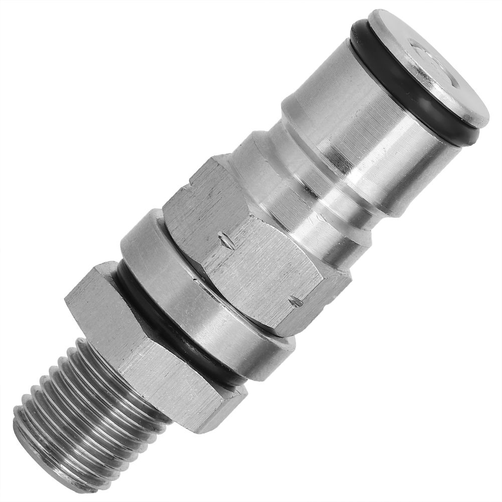 304 Stainless Steel Beer Keg Ball Lock Adapter Post Pressure Relief Valve