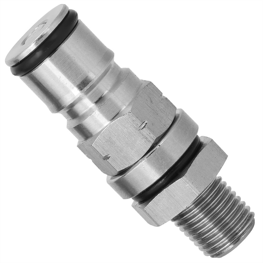 304 Stainless Steel Beer Keg Ball Lock Adapter Post Pressure Relief Valve view 4