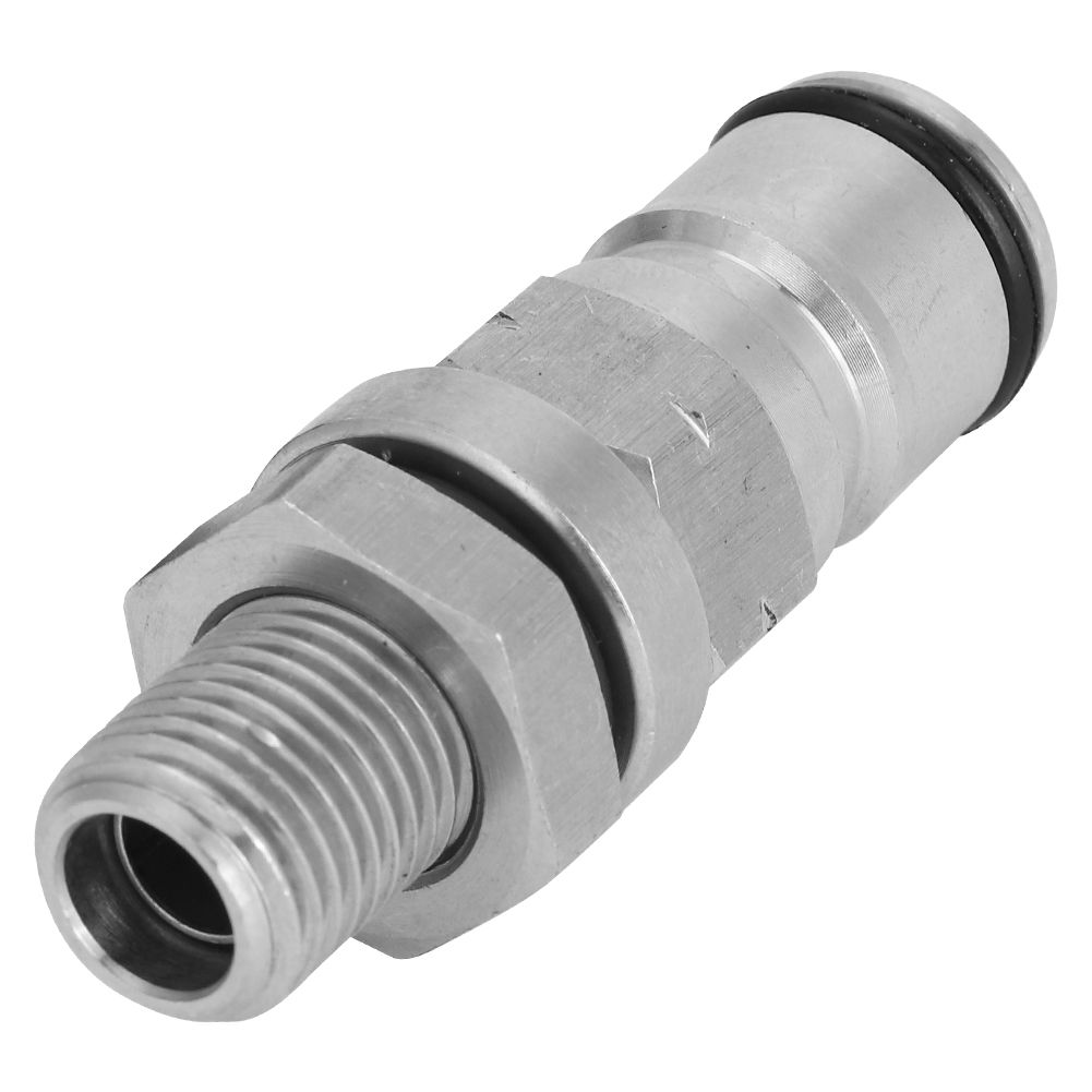 304 Stainless Steel Beer Keg Ball Lock Adapter Post Pressure Relief Valve view 5
