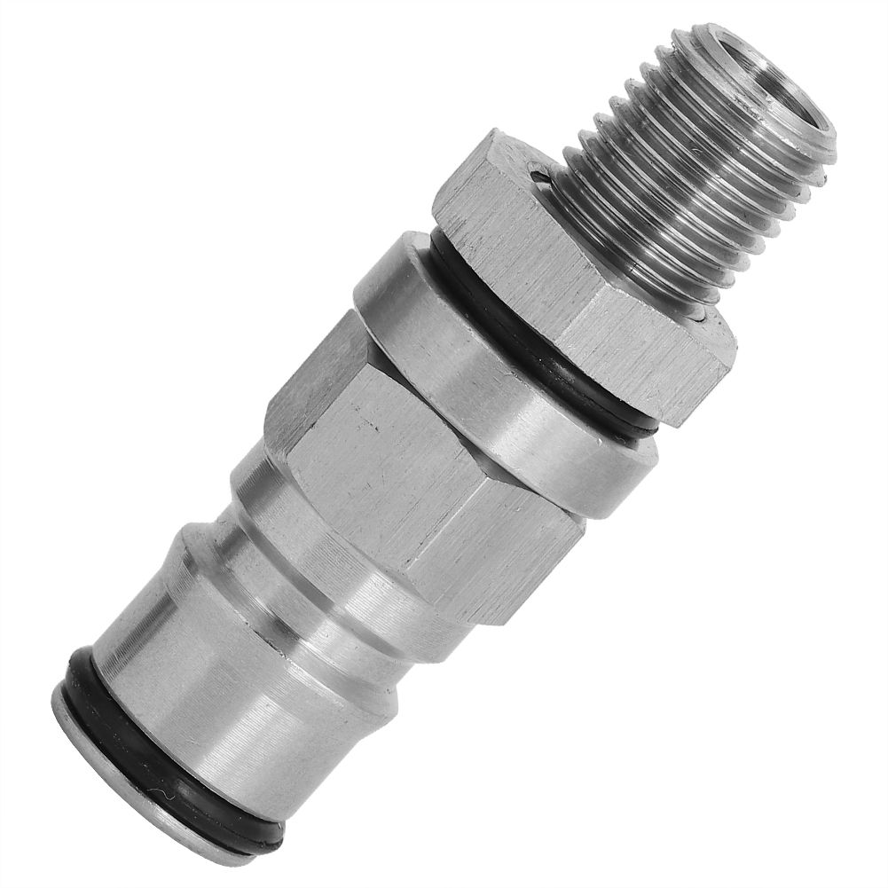 304 Stainless Steel Beer Keg Ball Lock Adapter Post Pressure Relief Valve