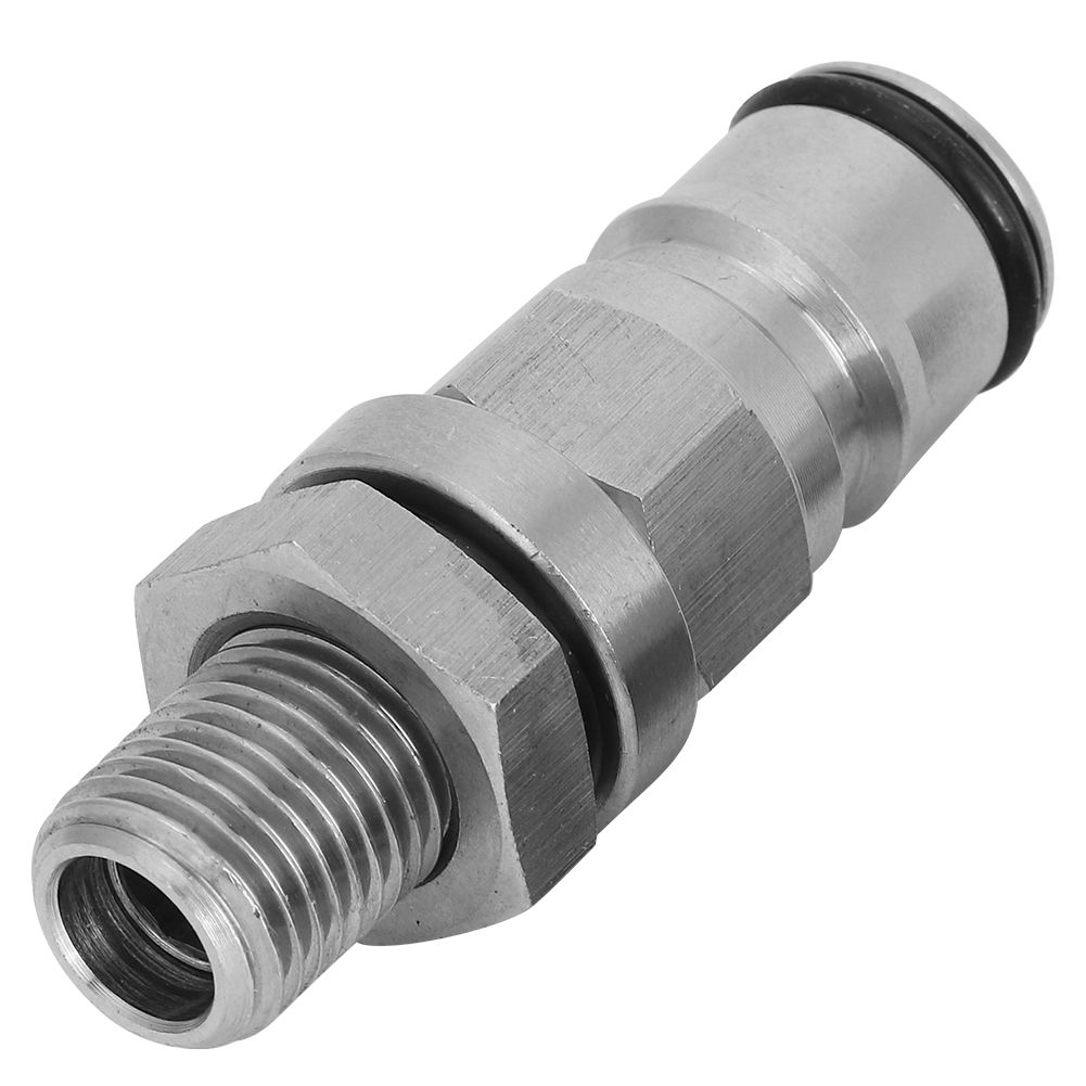 304 Stainless Steel Beer Keg Ball Lock Adapter Post Pressure Relief Valve view 7