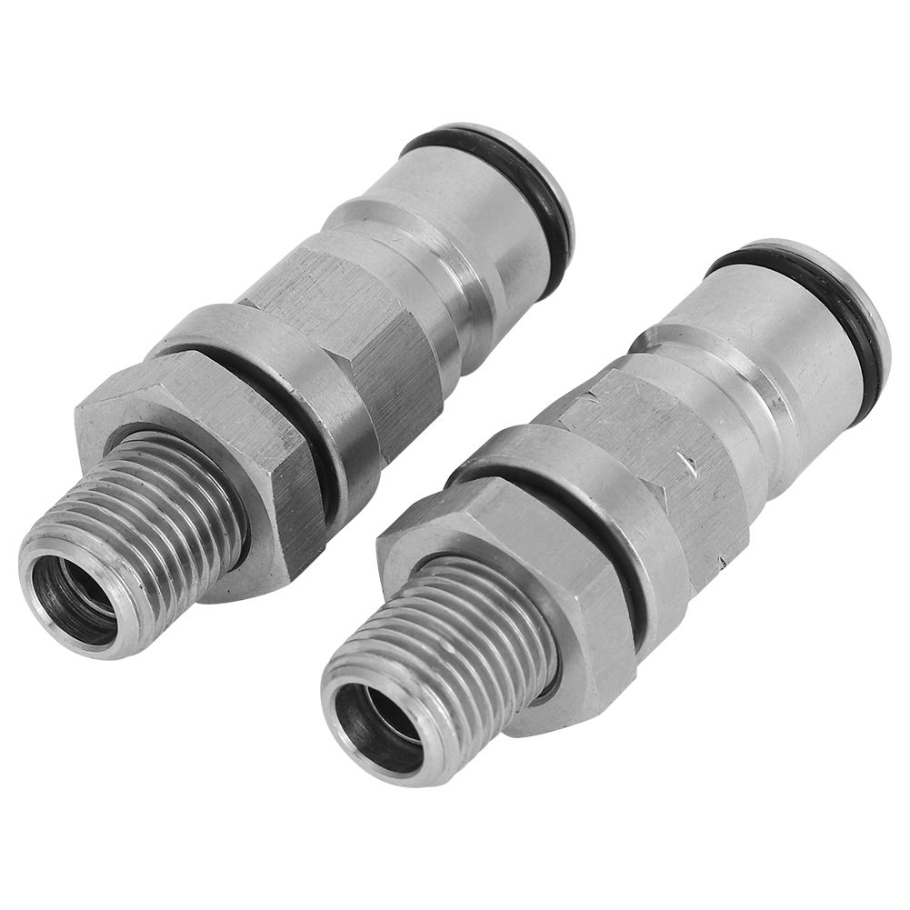 304 Stainless Steel Beer Keg Ball Lock Adapter Post Pressure Relief Valve view 3