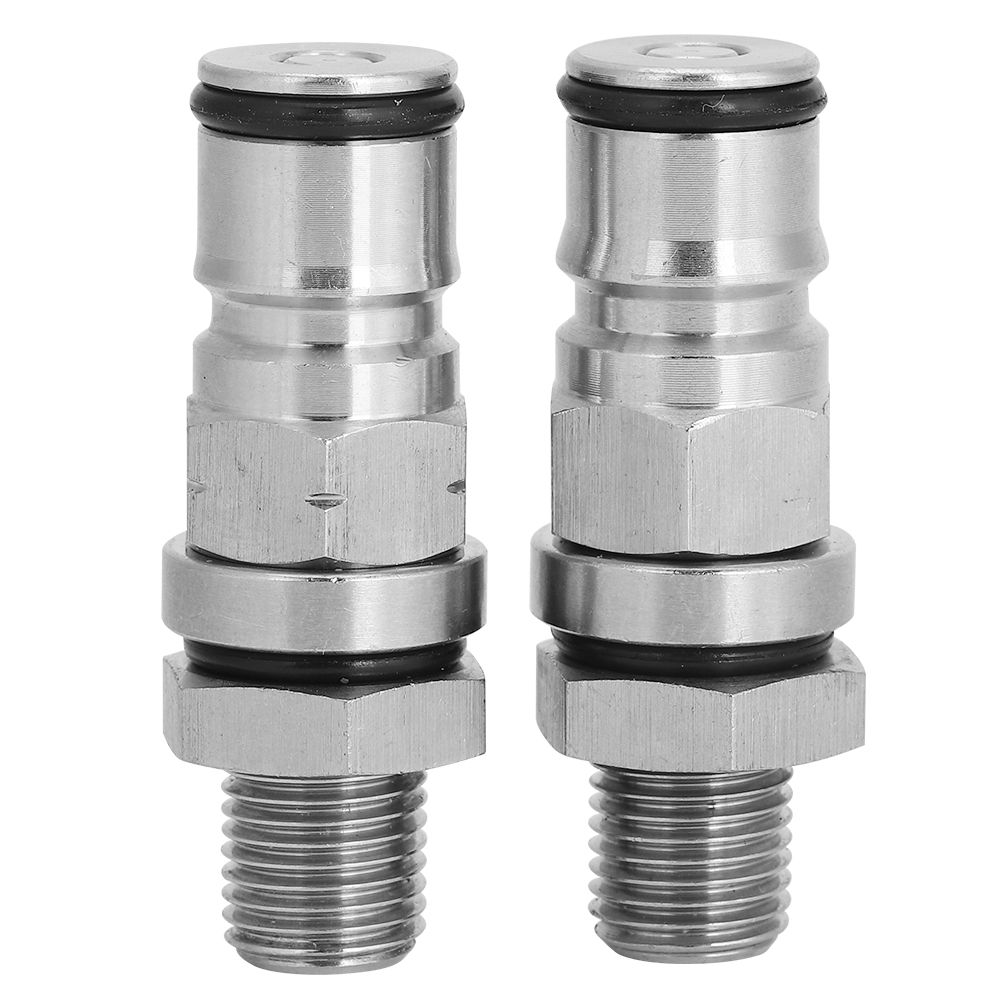 304 Stainless Steel Beer Keg Ball Lock Adapter Post Pressure Relief Valve view 4