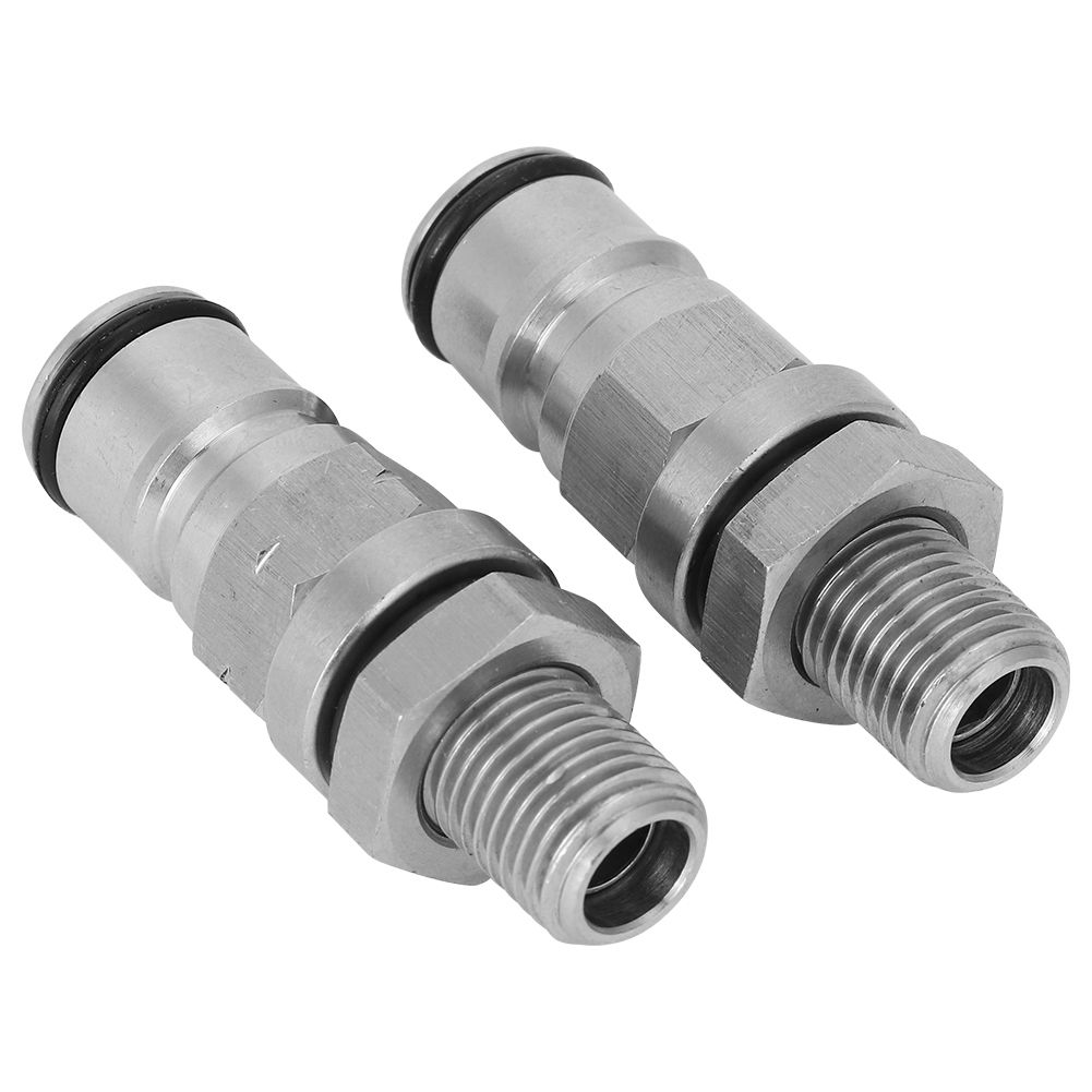 304 Stainless Steel Beer Keg Ball Lock Adapter Post Pressure Relief Valve view 5