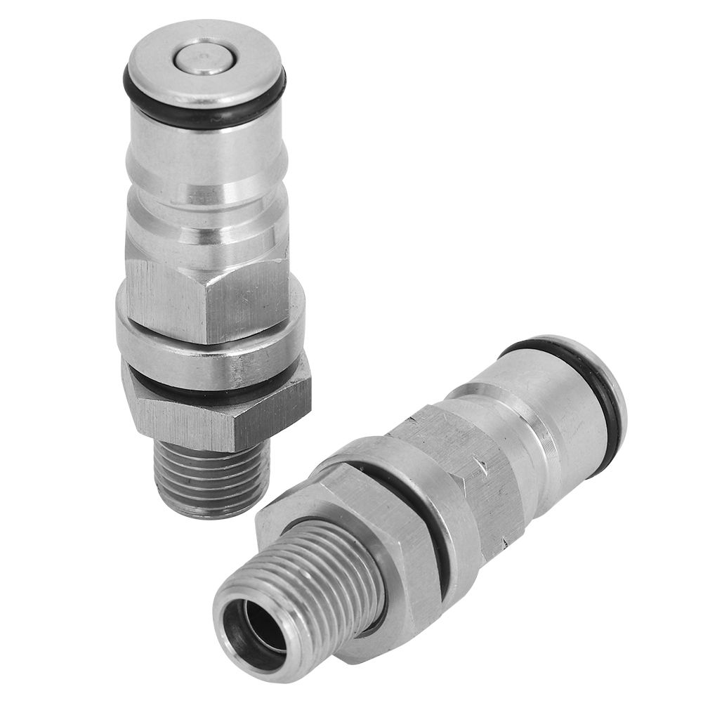 304 Stainless Steel Beer Keg Ball Lock Adapter Post Pressure Relief Valve view 6